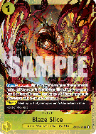 Carte One Piece Blaze Slice OP07-116 R UNNUMBERED PROMOS