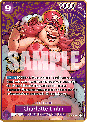 Carte One Piece Charlotte Linlin OP08-069 SR PREMIUM BANDAI PRODUCTS