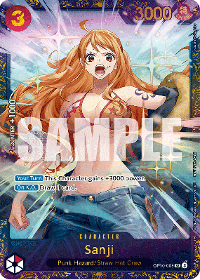 Carte One Piece Sanji OP10-005 SR SPECIAL TOURNAMENT PROMOS