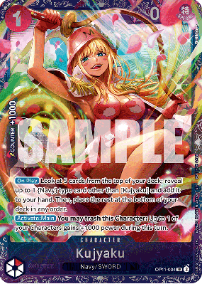 Carte One Piece Kujyaku OP11-004 SR SPECIAL TOURNAMENT PROMOS