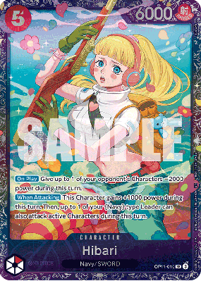 Carte One Piece Hibari OP11-010 SR SPECIAL TOURNAMENT PROMOS