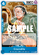 Carte One Piece Crocodile P-004 P PROMOS