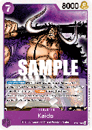 Carte One Piece Kaido P-005 P PROMOS
