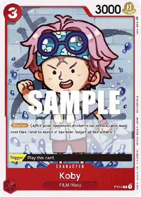 Carte One Piece Koby P-014 P PROMOS