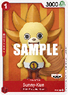 Carte One Piece Sunny-Kun P-015 P PROMOS