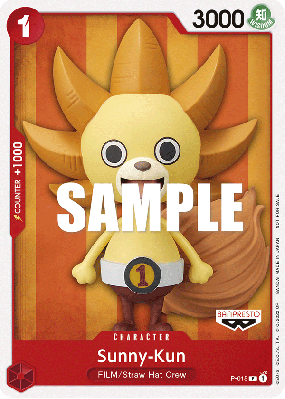 Carte One Piece Sunny-Kun P-015 P PROMOS