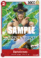Carte One Piece Bartolomeo P-018 P PROMOS