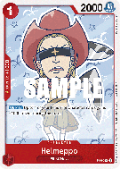 Carte One Piece Helmeppo P-020 P PROMOS
