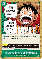 Carte One Piece I'm Gonna Be King of the Pirates!! P-024 P PROMOS