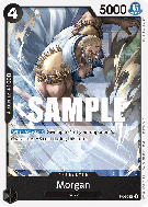 Carte One Piece Morgan P-026 P PROMOS