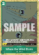 Carte One Piece Where the Wind Blows P-058 P PROMOS