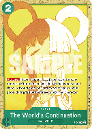 Carte One Piece The World's Continuation P-059 P PROMOS
