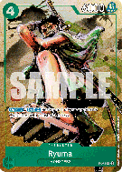 Carte One Piece Ryuma P-072 P PROMOS