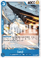 Carte One Piece Sanji P-068 P PROMOS