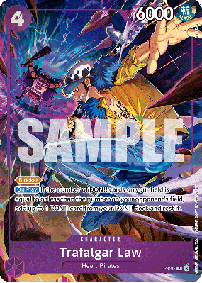 Carte One Piece Trafalgar Law P-093 P PROMOS
