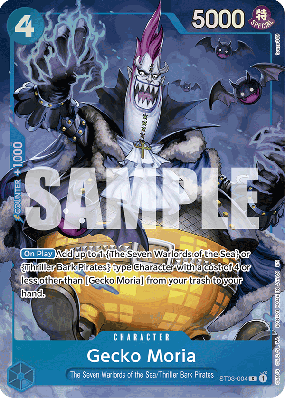 Carte One Piece Gecko Moria ST03-004 C SPECIAL TOURNAMENT PROMOS