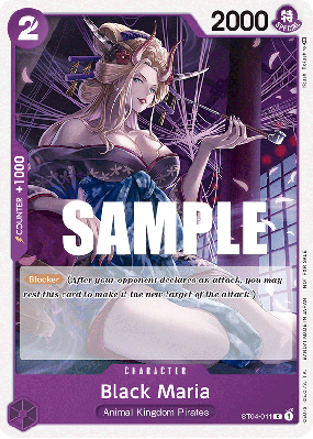 Carte One Piece Black Maria ST04-011 C SPECIAL TOURNAMENT PROMOS