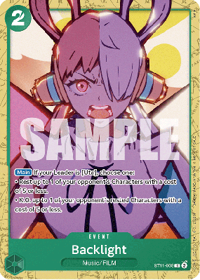 Carte One Piece Backlight ST11-003 C JUDGE PROMOS
