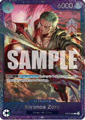 Carte One Piece Roronoa Zoro ST12-008 C SPECIAL TOURNAMENT PROMOS
