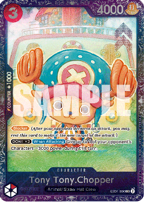 Carte One Piece Tony Tony Chopper EB01-006 SR SPECIAL TOURNAMENT PROMOS