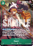 Carte One Piece Nami OP02-036 SR UNNUMBERED PROMOS