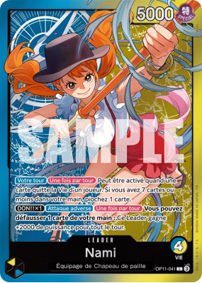 Carte One Piece Nami OP11-041 L UNNUMBERED PROMOS