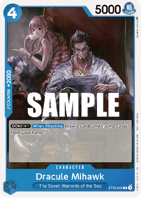 Carte One Piece Dracule Mihawk ST03-005 C SPECIAL TOURNAMENT PROMOS