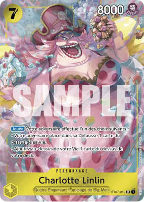 Carte One Piece Charlotte Linlin ST07-010 SR SPECIAL TOURNAMENT PROMOS