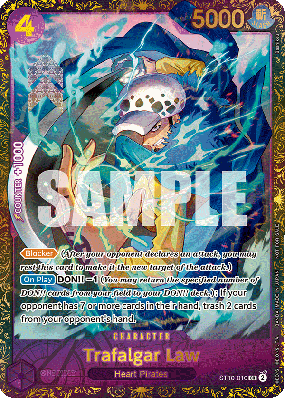 Carte One Piece Trafalgar Law ST10-010 SR SPECIAL TOURNAMENT PROMOS