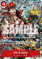 Carte One Piece Kid & Killer EB01-003 R PROMO 1