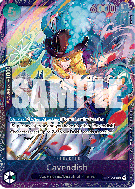 Carte One Piece Cavendish EB01-012 SR PROMO