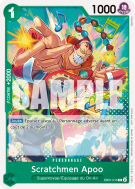 Carte One Piece Scratchmen Apoo EB01-015 R PROMO 1