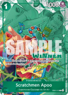 Carte One Piece Scratchmen Apoo EB01-015 R PROMO 2