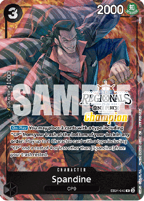 Carte One Piece Spandine EB01-043 R PROMO 6
