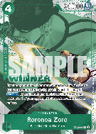 Carte One Piece Roronoa Zoro EB02-019 R PROMO 2