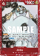 Carte One Piece Jinbe OP01-014 UC PROMO 1