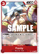 Carte One Piece Franky OP01-021 UC PROMO 2
