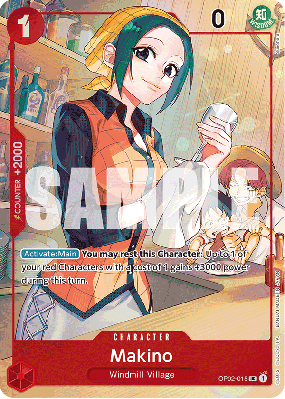 Carte One Piece Makino OP02-015 UC PROMO
