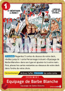 Carte One Piece Équipage de Barbe Blanche OP02-022 UC PROMO 1