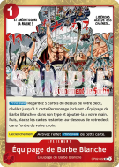 Carte One Piece Équipage de Barbe Blanche OP02-022 UC PROMO 2