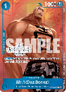 Carte One Piece Mr 1(Daz Bonez) OP02-063 UC PROMO
