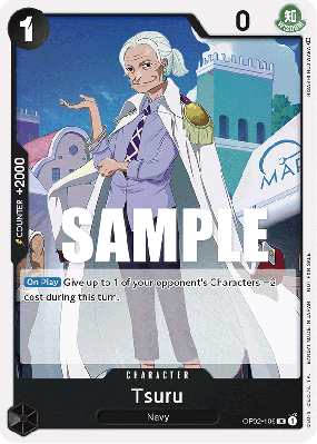 Carte One Piece Tsuru OP02-106 UC PROMO 1