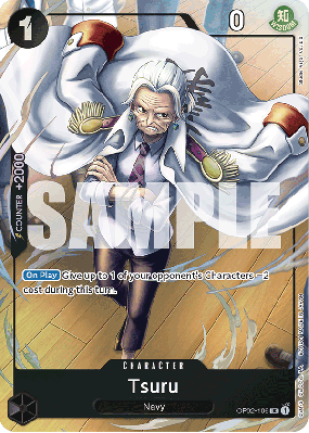 Carte One Piece Tsuru OP02-106 UC PROMO 2