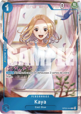 Carte One Piece Kaya OP03-044 R PROMO 1