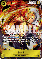 Carte One Piece Sanji OP03-102 R PROMO 1