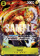 Carte One Piece Sanji OP03-102 R PROMO 2