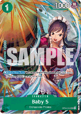Carte One Piece Baby 5 OP04-032 UC PROMO