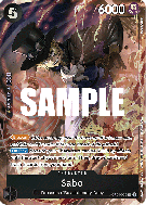 Carte One Piece Sabo OP04-083 SR PROMO 1
