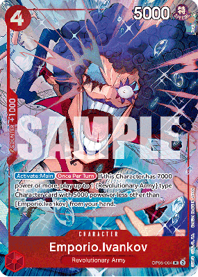 Carte One Piece Emporio Ivankov OP05-004 UC PROMO