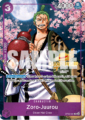 Carte One Piece Zoro-Juurou OP05-067 R PROMO 2